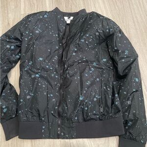 Topman Black Jacket with Blue Accents